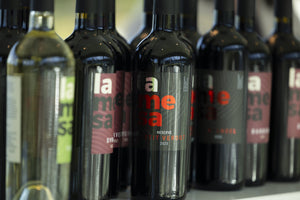 Bottle lineup at La Mesa