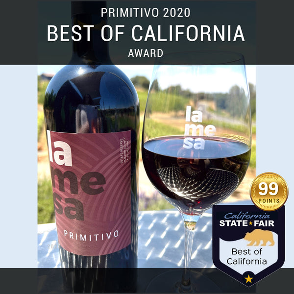 Primitivo 2020 Best of California 99 Points