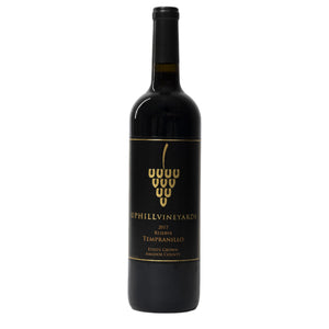 Uphill Vineyards Tempranillo Reserve 2017