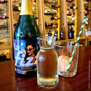La Fizz Summer Float White Sangria flavor at Sutter Creek