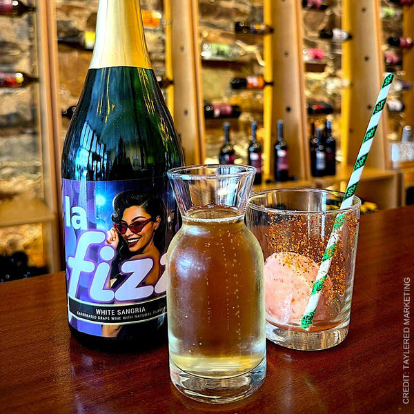 La Fizz Summer Float White Sangria flavor at Sutter Creek