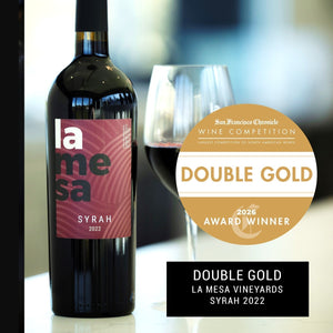 2026 San Francisco Chronicle Wine Competition Results - La Mesa Vineyards Syrah 2022