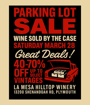 Parking Lot Sale