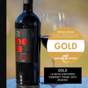 La Mesa Cabernet Franc 2023 Reserve Wins Gold at 2026 SF Chronicle Wine Competition
