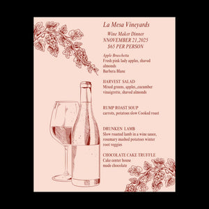 Winemaker Dinner at Tin Roof Bistro - November 2025