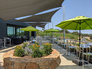 Tasting Room Patio Terrace at La Mesa